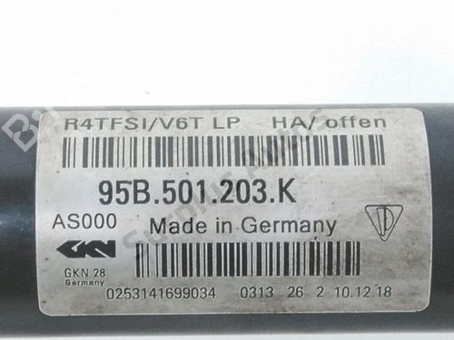 Left rear driveshaft PORSCHE MACAN (95B) 2.0 | BP40212922M40 - Image 4