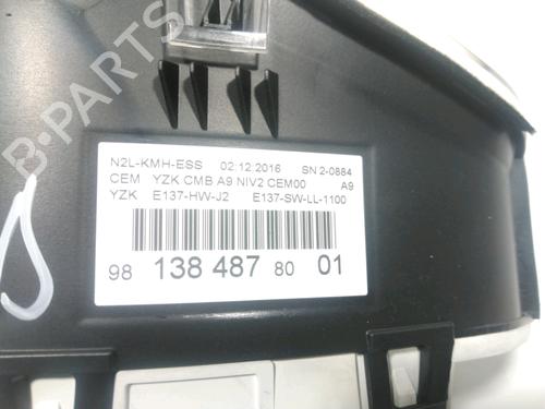 Instrument cluster PEUGEOT 208 I (CA_, CC_) 1.2 VTI 82 | BP28230348C47 