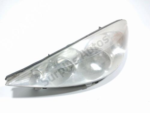 Used Left headlight PEUGEOT 206+ (2L_, 2M_) 1.4 i (2LKFWA, 2MKFWA) (75 hp) 30102025