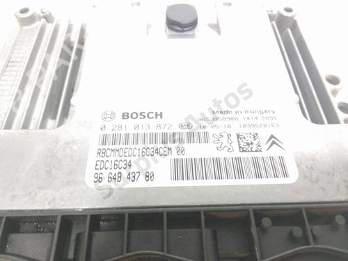 Engine control unit (ECU) PEUGEOT 207 (WA_, WC_) 1.6 HDi | BP28616847M57 
