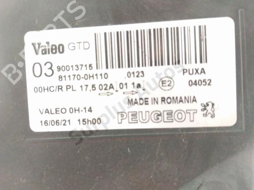 Left headlight CITROËN C1 (PM_, PN_) 1.0 | BP28267005C28 