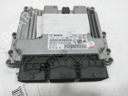 Used Engine control unit (ECU) CITROËN C4 II (NC_) 1.6 HDi 90 (92 hp) 30984780