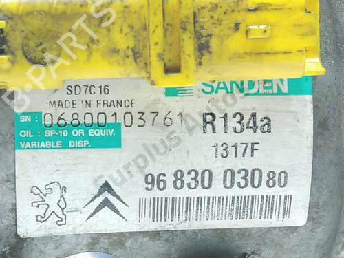 AC compressor PEUGEOT 407 (6D_) 1.6 HDi 110 (6D9HZC, 6D9HYC) | BP35808149M34 - Image 5