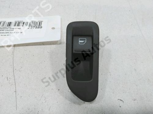 Used Left rear window switch VW GOLF VI (5K1) 1.4 TSI (122 hp) 31207750