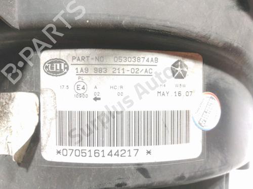 Højre forlygte JEEP COMPASS (MK49) 2.0 CRD 4x4 | BP28266278C29 