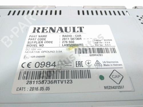 Radio DACIA DUSTER (HS_) 1.5 dCi 4x4 | BP28232413E6