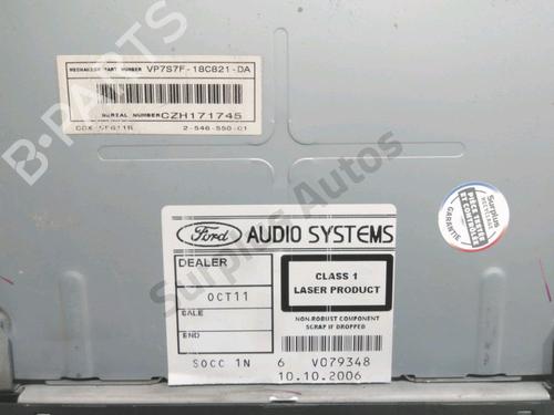 Radio FORD FOCUS C-MAX (DM2) 1.6 TDCi | BP37770078E6 - Image 2