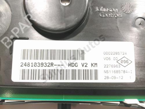 Instrument cluster DACIA LODGY (JS_) 1.5 dCi (JSMC, JSAF) | BP28230839C47 