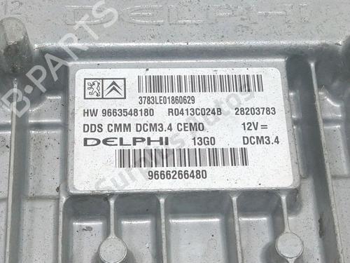 Engine control unit (ECU) PEUGEOT 308 CC (4B_) 2.0 HDi | BP30984396M57