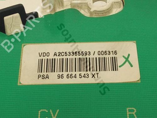 Instrument cluster CITROËN DS3 (SA_) 1.6 HDi 110 | BP30991706C47 - Image 3