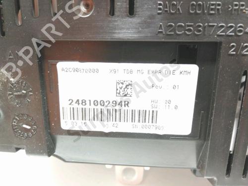 Instrument cluster RENAULT LAGUNA III (BT0/1) 1.5 dCi (BT00, BT0A, BT0T, BT1J) | BP28231208C47