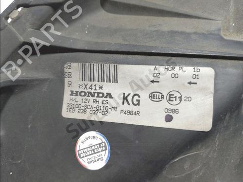 Right headlight HONDA CR-V II (RD_) 2.2 CTDi (RD9) | BP31964343C29