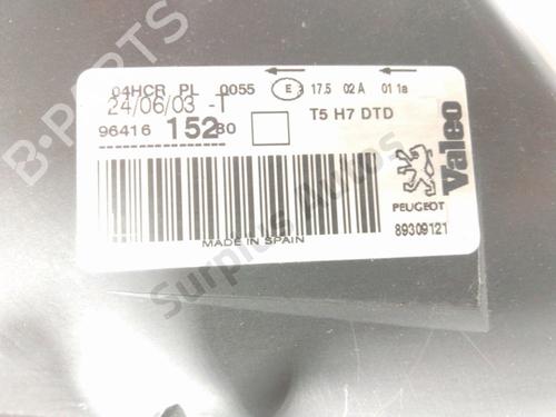 Højre forlygte PEUGEOT 307 (3A/C) 2.0 HDi 90 | BP28266303C29 