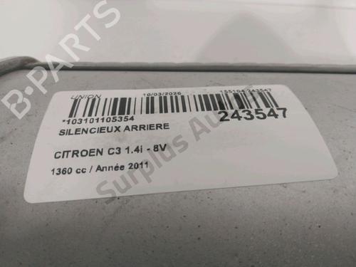 Exhaust system CITROËN C3 II (SC_) 1.4 | BP33111854M121 - Image 3