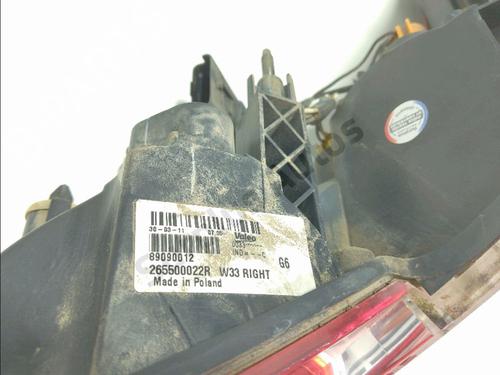 Right taillight RENAULT WIND (E4M_) 1.2 (E4MF) | BP38497857C35 - Image 2