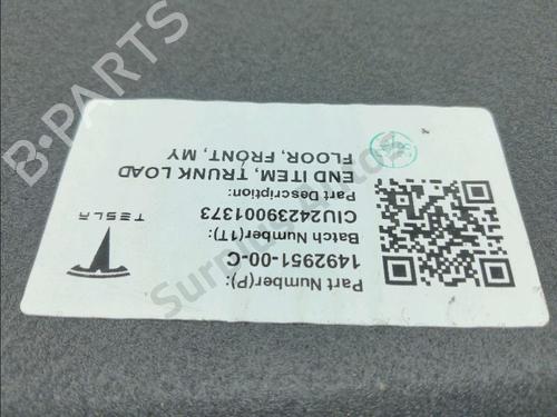 Luggage compartment floor TESLA MODEL Y (5YJY) EV | BP37784110I33 - Image 6