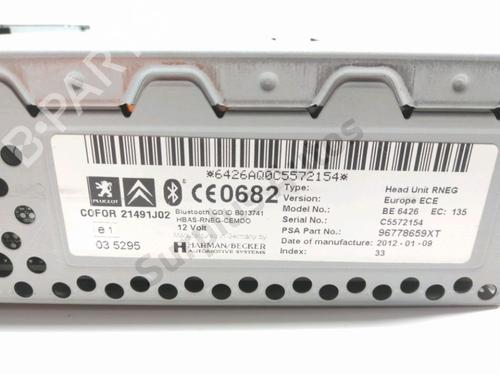 Radio PEUGEOT 5008 (0U_, 0E_) 2.0 HDi 150 / BlueHDi 150 | BP28232447E6 
