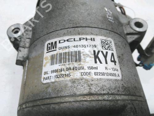 AC compressor OPEL MERIVA A MPV (X03) 1.4 16V Twinport LPG (E75) | BP31032582M34