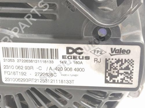 Alternator RENAULT CLIO V (B7_) 1.5 Blue dCi 100 (B7AD) | BP39162031M7 - Image 5