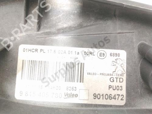 Left headlight PEUGEOT 2008 I (CU_) 1.6 BlueHDi 100 | BP31846163C28