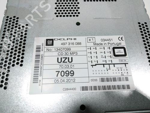 Radio OPEL CORSA D (S07) 1.0 (L08, L68) | BP28231904E6 - Image 2