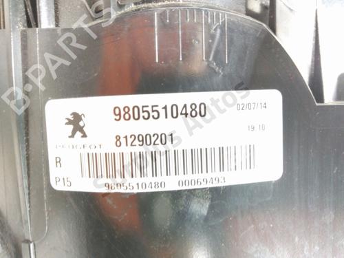 Right taillight PEUGEOT 3008 I MPV (0U_) 1.6 HDi | BP29321695C35 
