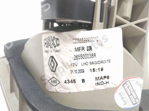 Højre baklys, luke RENAULT FLUENCE (L3_) 1.5 dCi (L30B) | BP28267633C80 