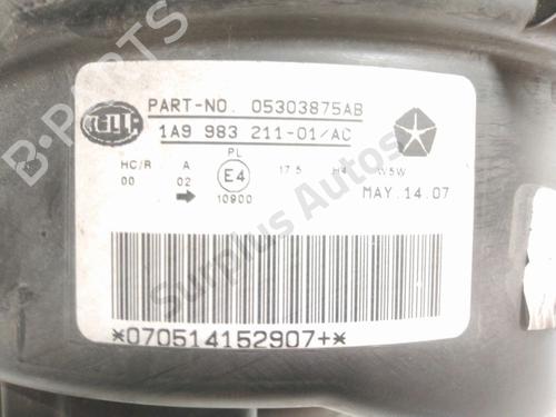 Venstre forlygte JEEP COMPASS (MK49) 2.0 CRD 4x4 | BP28266742C28 