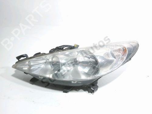 Used Left headlight Left headlight PEUGEOT 207 SW (WK_) 1.6 HDi (90 hp) 34338578 34338578