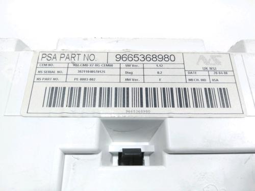 Instrument cluster CITROËN C5 III (RD_) 2.0 HDi (RDRHD8, RDRHDJ, RDRHR8, RDRHRJ) | BP28230590C47 