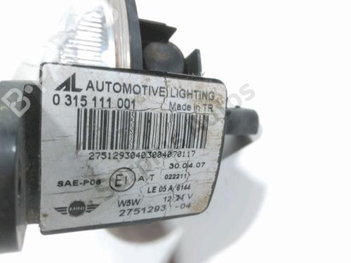 Right front fog light MINI MINI (R56) One | BP29859707C31