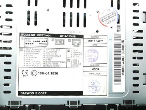 Radio SSANGYONG KORANDO (CK) 2.0 e-XDi | BP37769811E6 - Image 3