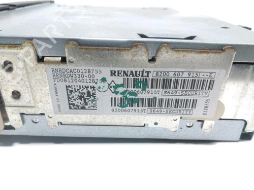 Radio RENAULT MODUS / GRAND MODUS (F/JP0_) 1.2 (JP0C, JP0K, FP0C, FP0K, FP0P, JP0P, JP0T) | BP28231828E6 