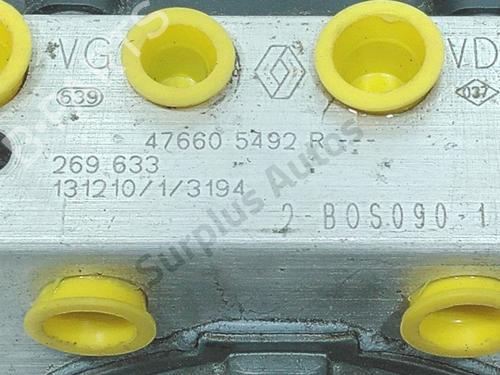 ABS pump RENAULT CAPTUR I (J5_, H5_) 1.5 dCi 90 (J5N4, J5M5, J5MW, J5M6, J5AL, J5AJ) | BP37291485M43  - Image 5