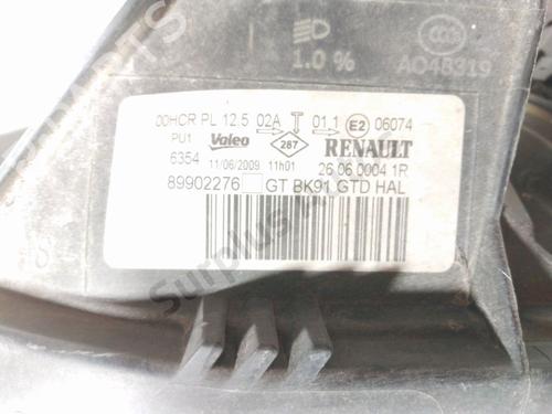 Left headlight RENAULT LAGUNA III (BT0/1) 1.5 dCi (BT00, BT0A, BT0T, BT1J) | BP28266749C28