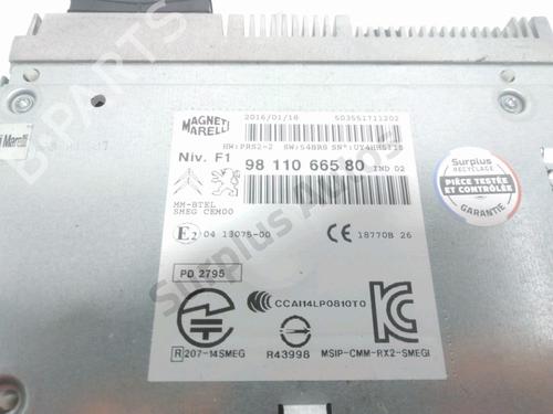 Radio PEUGEOT 208 I (CA_, CC_) 1.2 VTI 82 | BP28232318E6