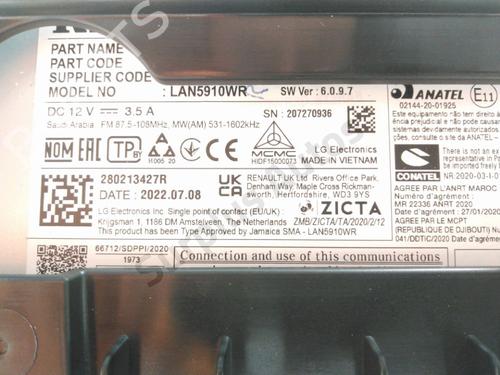 Radio DACIA SANDERO III 1.0 TCe 100 ECO-G | BP37769972E6 - Image 3