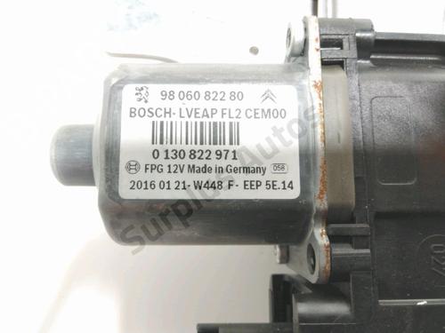 Rear left window mechanism PEUGEOT 208 I (CA_, CC_) 1.4 HDi | BP28595596C24
