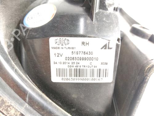 Right taillight FIAT PANDA (312_, 319_) 0.9 4x4 (312PXR2B) | BP28268840C35 