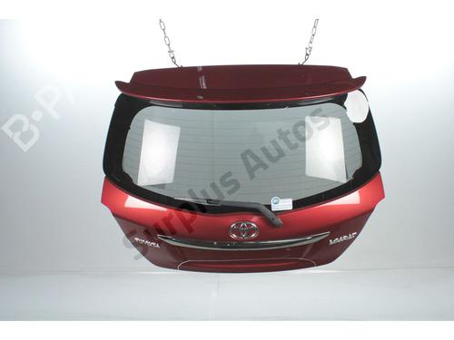 Used Tailgate Tailgate TOYOTA YARIS (_P13_) 1.3 (NSP130_, NSP130) (99 hp) 34363255 34363255