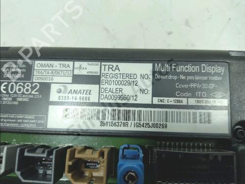 Display RENAULT ZOE (BFM_) ZOE | BP34262501C48 - Image 3