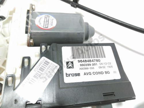 Front left window mechanism CITROËN C5 I (DC_) 2.0 HDi (DCRHZB, DCRHZE) | BP28241648C22