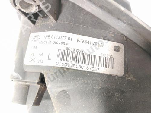 Left front fog light SEAT IBIZA IV (6J5, 6P1) 1.6 TDI | BP28266042C30 