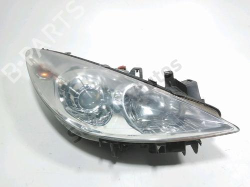 Koplamp rechts PEUGEOT 307 SW (3H) 1.6 HDI 110 (109 hp) 30828710