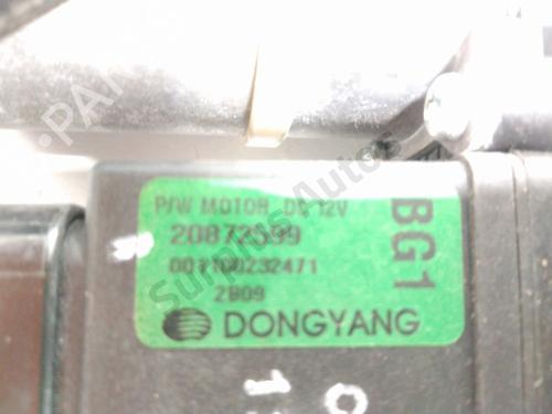 Front left window mechanism OPEL ANTARA A (L07) 2.2 CDTi 4x4 | BP31822472C22