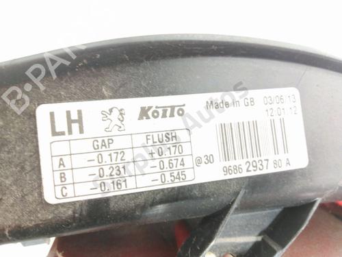 Left taillight PEUGEOT 508 I (8D_) 2.0 HDi Hybrid4 AWC | BP29553349C34 