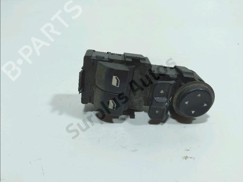Used Left front window switch PEUGEOT 407 Coupe (6C_) 2.0 HDi (136 hp) 30584856