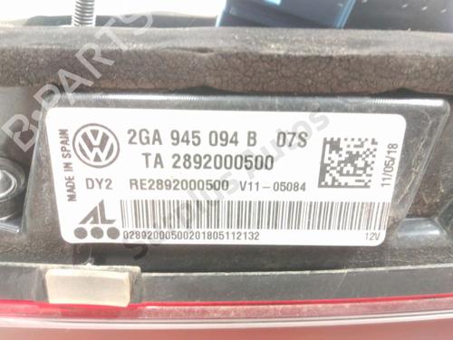 Right tailgate light VW T-ROC (A11, D11) 1.5 TSI | BP28267511C80 