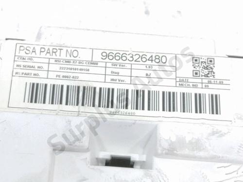 Instrument cluster CITROËN C5 III Break (RW_) 1.6 HDi 110 (RW9HZC) | BP30991420C47