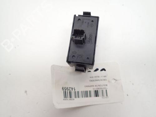 Warning switch DACIA SANDERO II TCe 90 (B8M1, B8MA, B8AC) | BP30989829I22